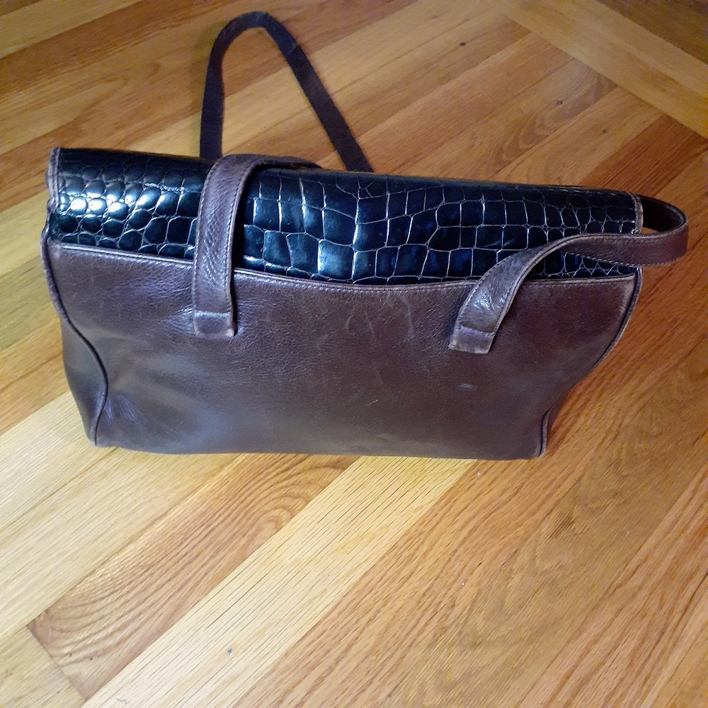 Vintage Bally  Leather Bag Brown  Bally - Picture 2 of 10